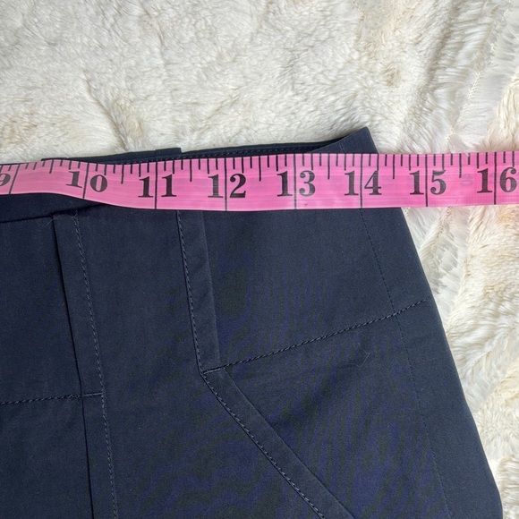 Veronica Beard Mahary High-Waisted ink color Pants - Picture 6 of 10